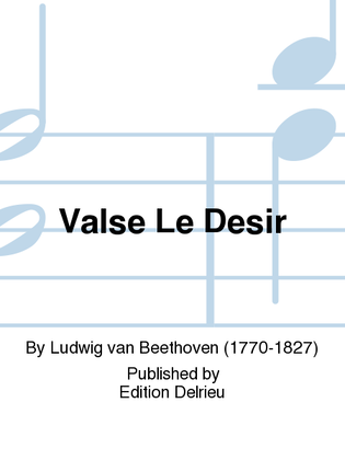 Book cover for Valse Le desir
