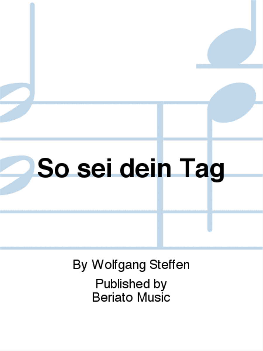 So sei dein Tag TTBB scores gallery preview page 1