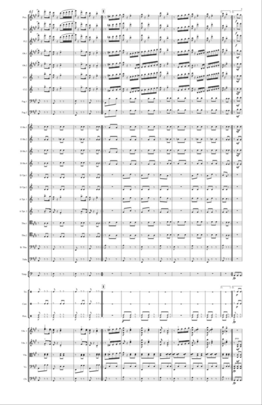 Seguidilla for Orchestra Ballet Music Full Orchestra scores gallery preview page 6