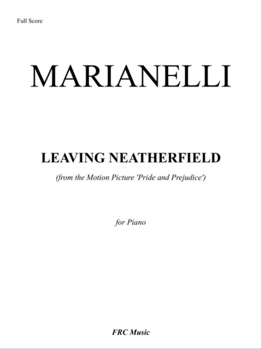Leaving Netherfield Piano Method scores gallery preview page 2