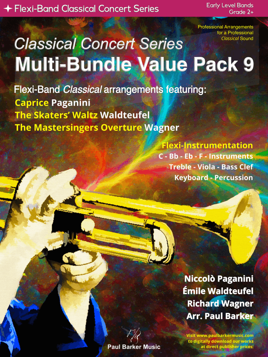 Classical Concert Series Multi-Bundle Pack 9 (Flexible Instrumentation)