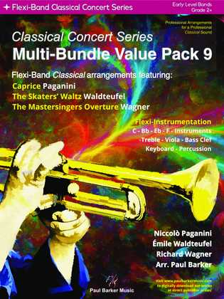 Classical Concert Series Multi-Bundle Pack 9 (Flexible Instrumentation)