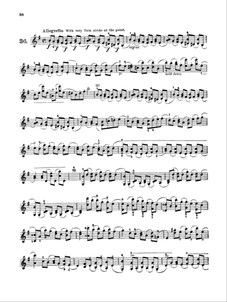 Kreutzer: Forty-Two Studies or Caprices Part scores gallery preview page 1