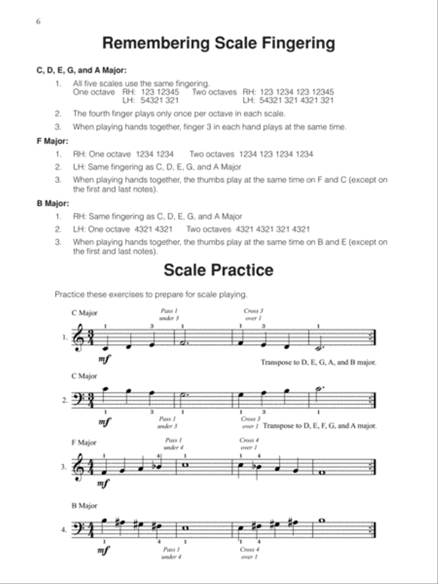 Major Scale Pro, Book 1 Piano Method scores gallery preview page 3