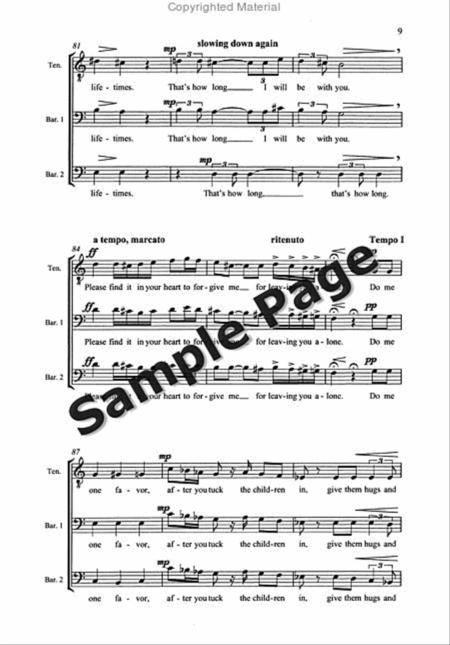 Last Letter Home Last Letter Home 3-Part scores gallery preview page 12