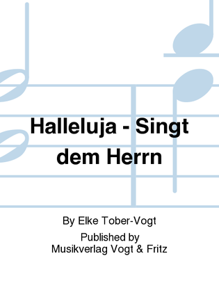 Halleluja - Singt dem Herrn