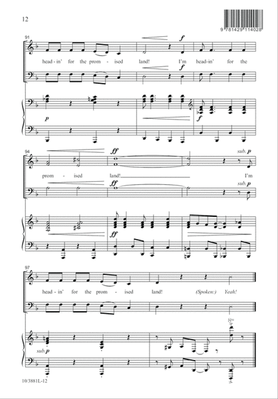 Promised Land Promised Land 3-Part scores gallery preview page 13