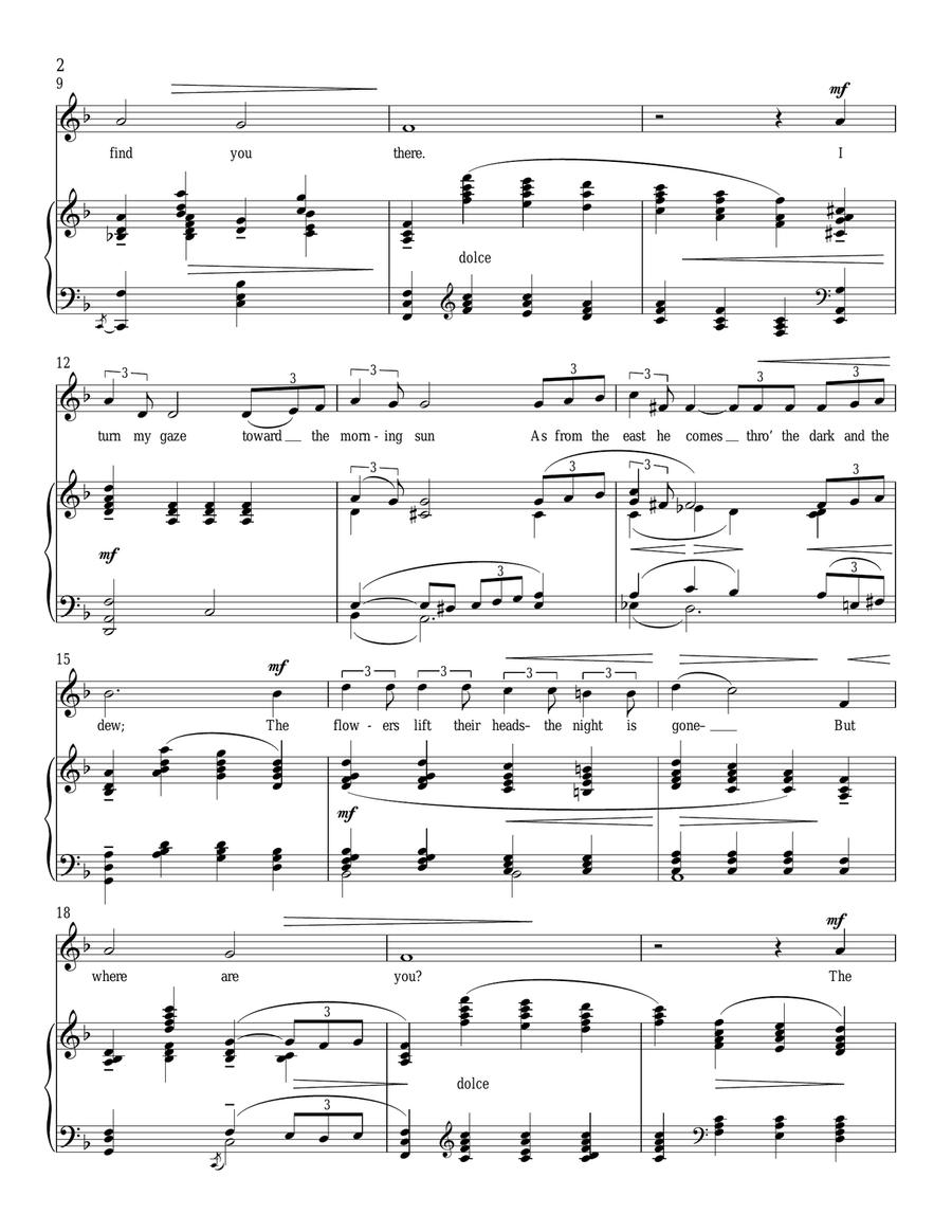 Into The Night Voice scores gallery preview page 2