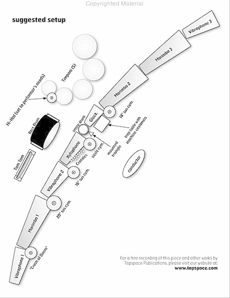 Alborada del Gracioso Alborada del Gracioso Percussion Ensemble scores gallery preview page 4