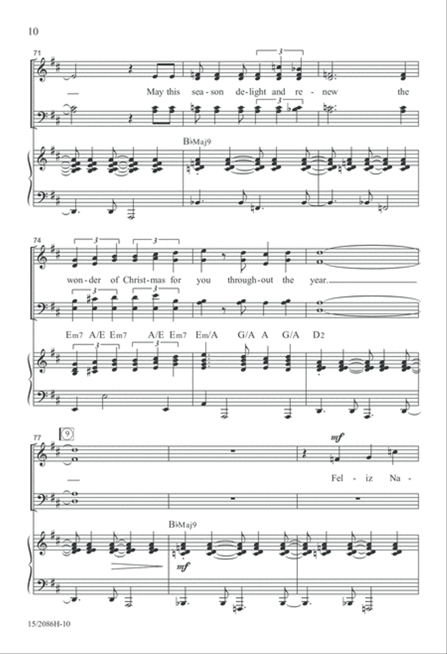 Brazilian Noel Brazilian Noel 4-Part scores gallery preview page 10