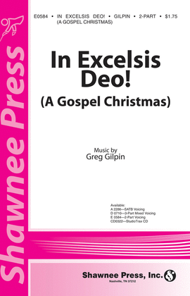 Book cover for In Excelsis Deo! (A Gospel Christmas)