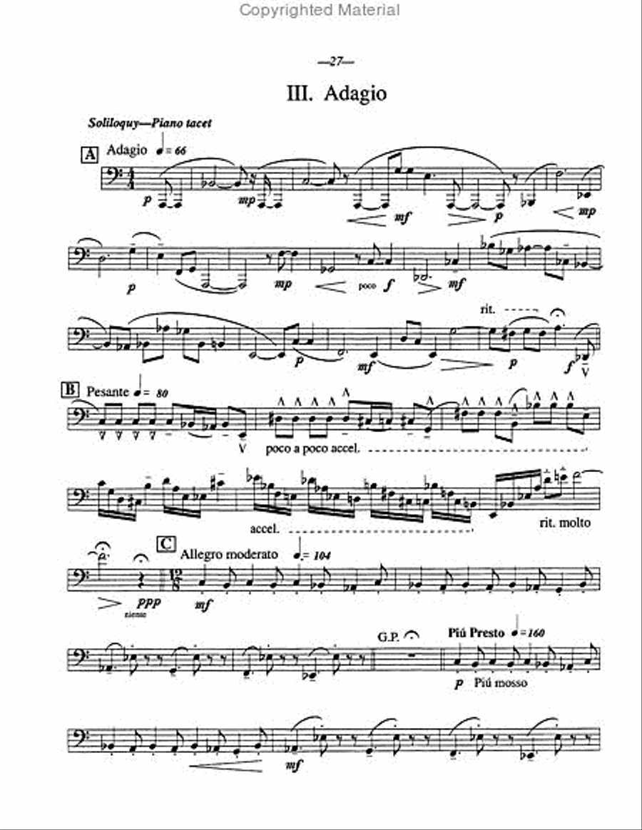 Concerto Concerto Tuba scores gallery preview page 9