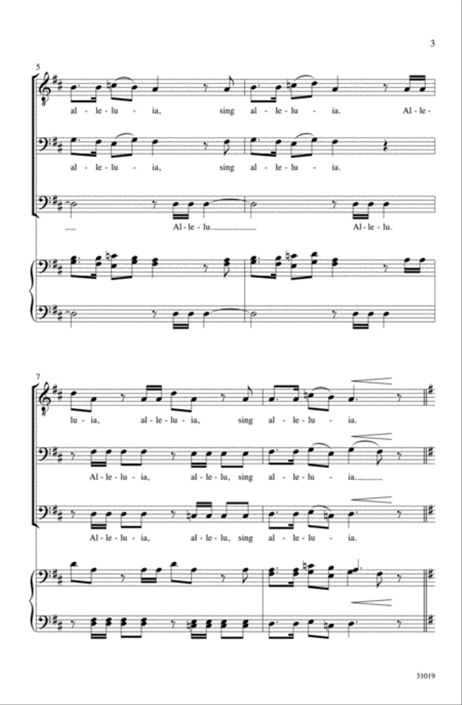 <br>Sheet music extract