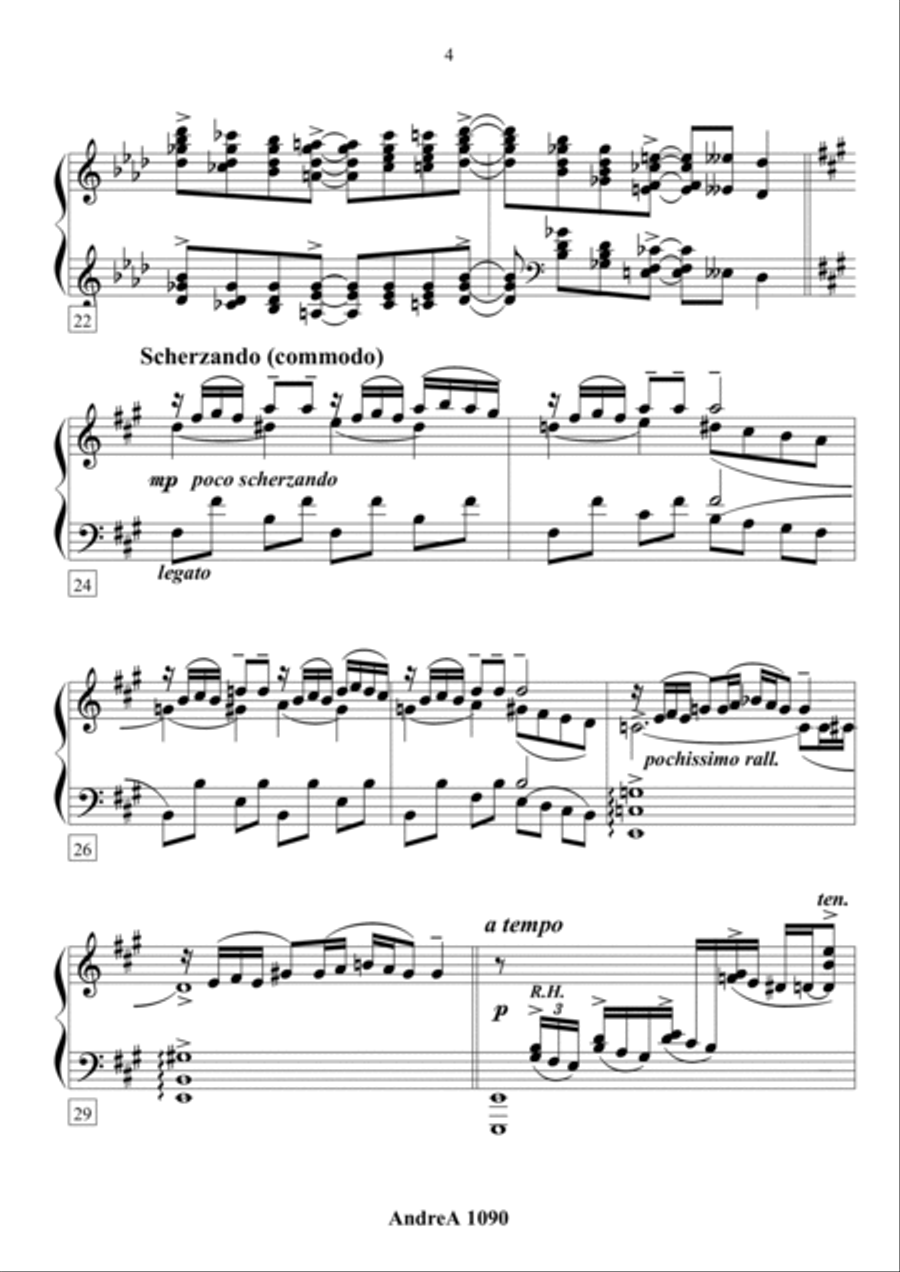 Rhapsody in Blue for Piano Solo (A4 Trim Size) Piano Solo scores gallery preview page 5