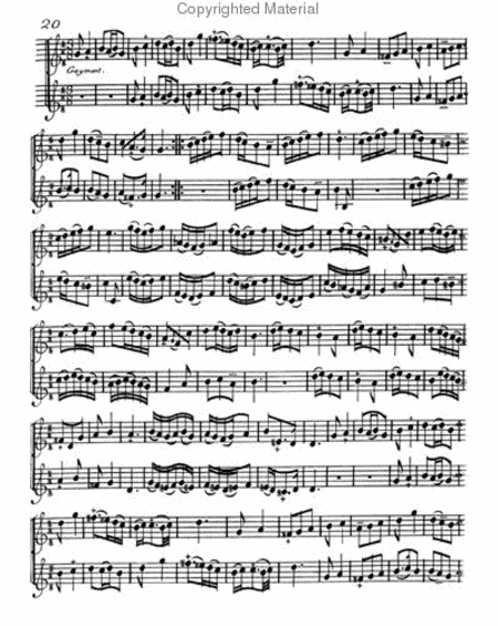 Sonatas for two flutes without bass