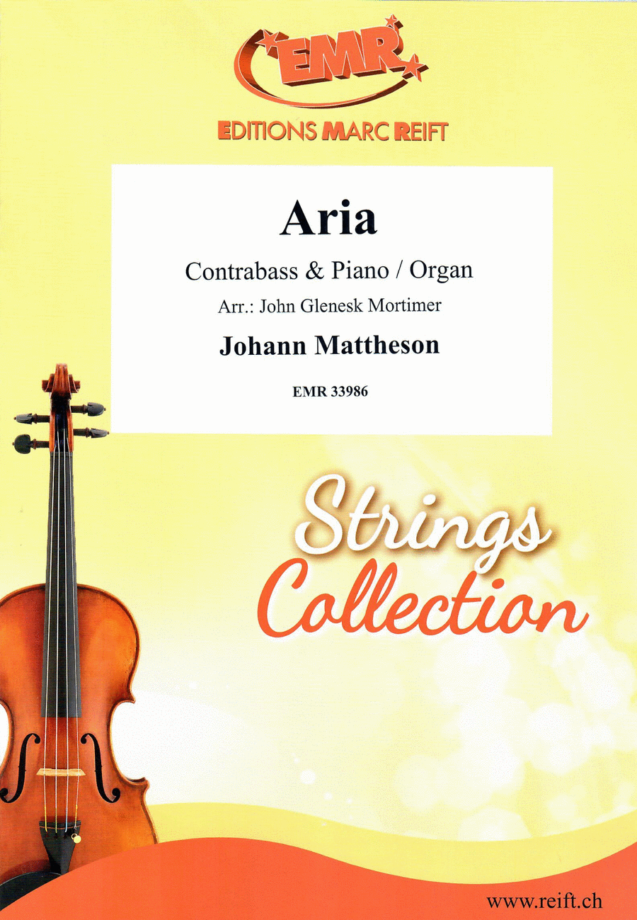 Aria Double Bass scores gallery preview page 1