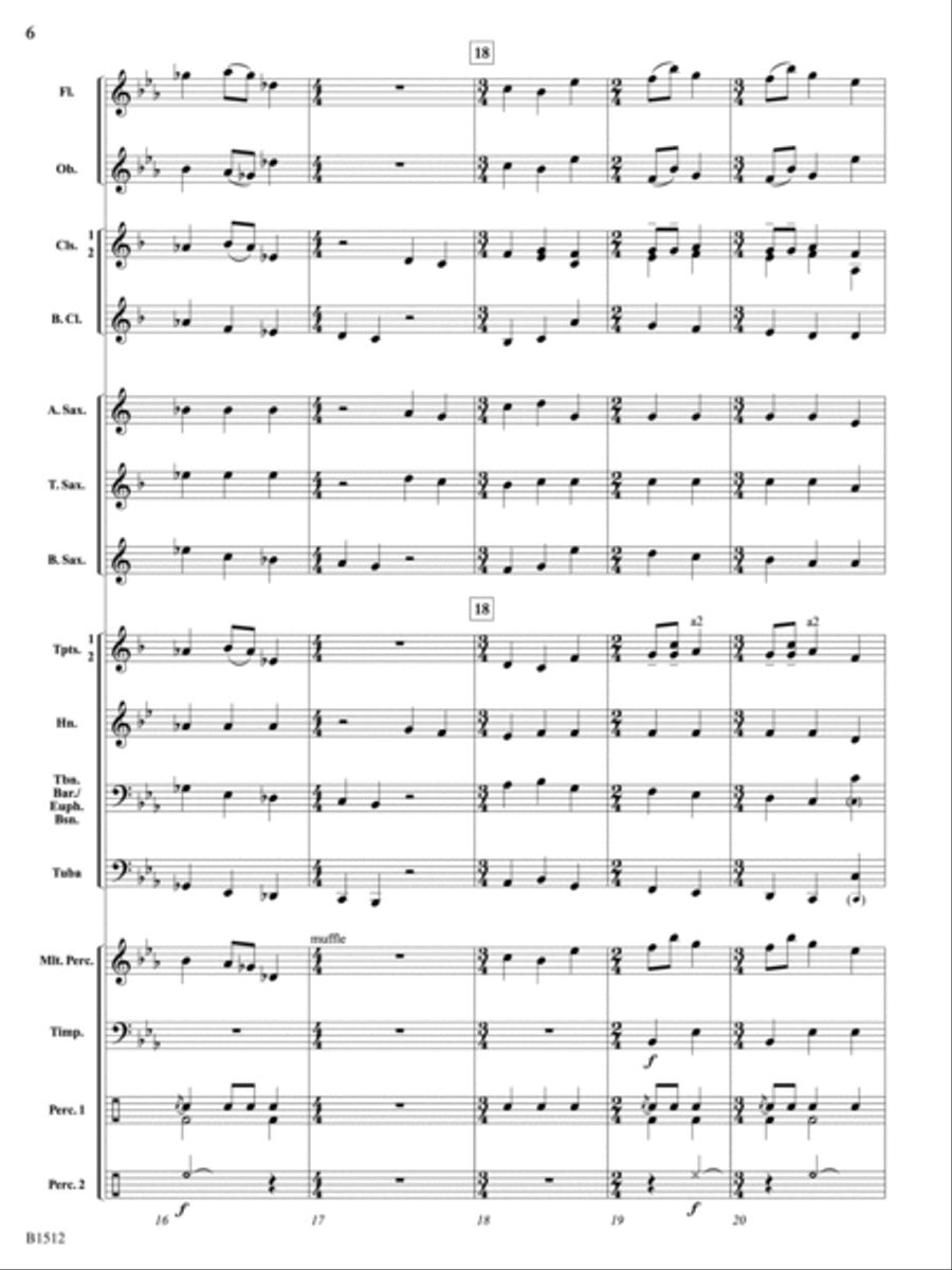 Pictures at an Exhibition: Score Concert Band scores gallery preview page 6