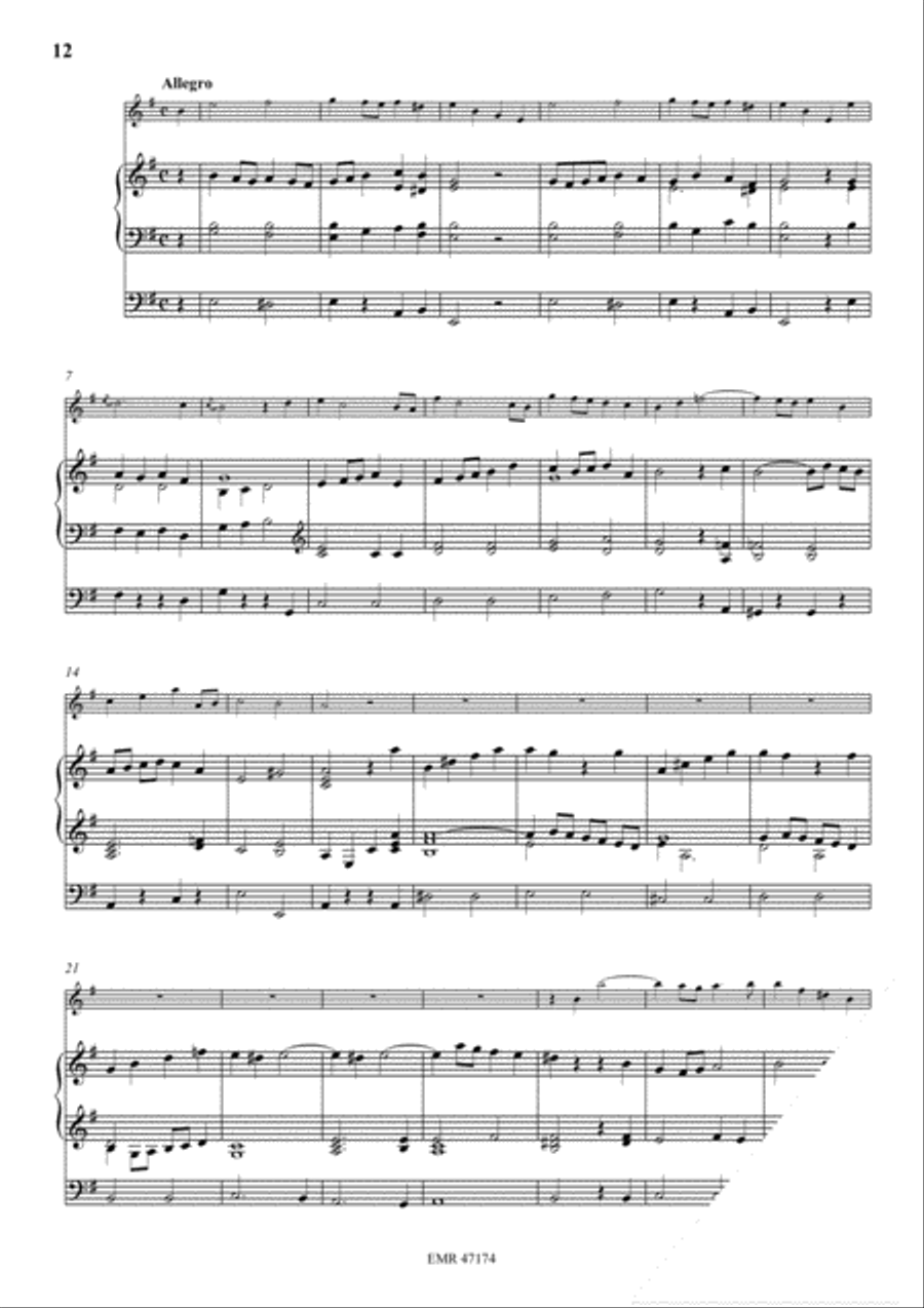 Sonata XI Oboe scores gallery preview page 6