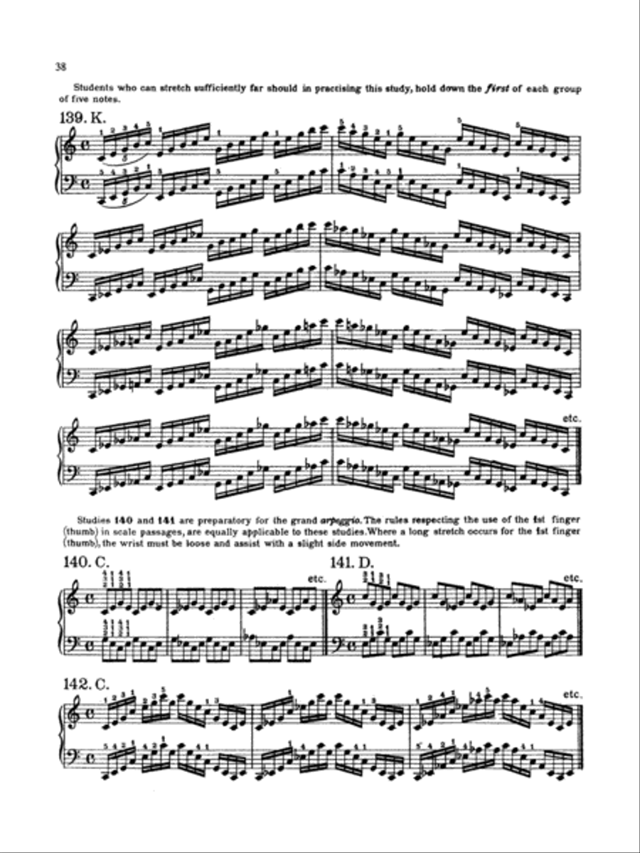Beringer: Daily Technical Studies for Piano Piano Method scores gallery preview page 6