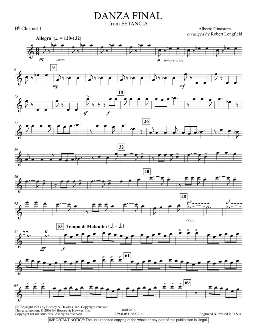 Danza Final (from 