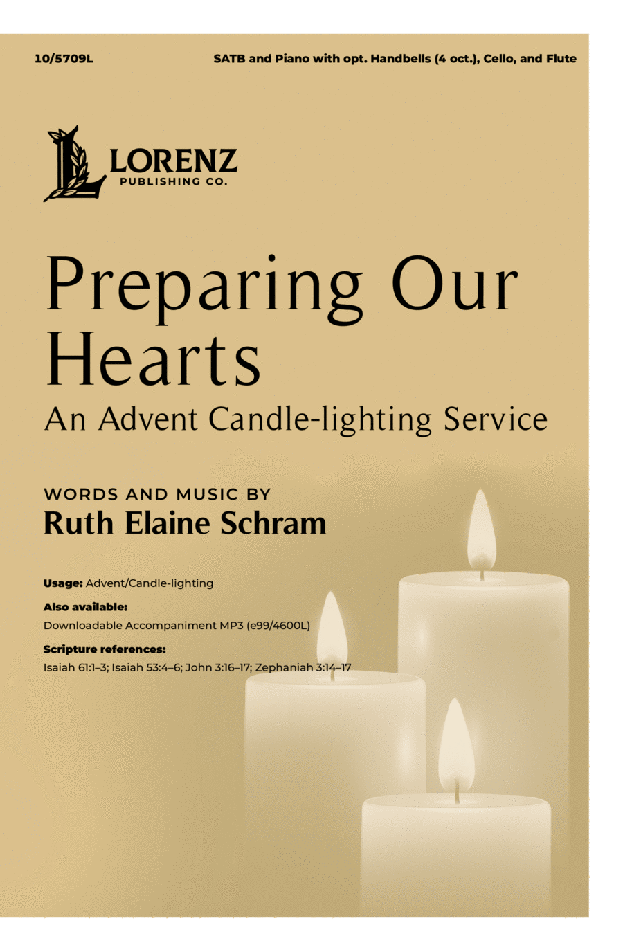 Preparing Our Hearts 4-Part scores gallery preview page 1