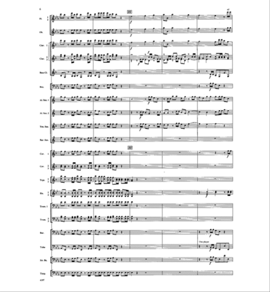 Hallelujah Chorus Hallelujah Chorus Concert Band scores gallery preview page 6