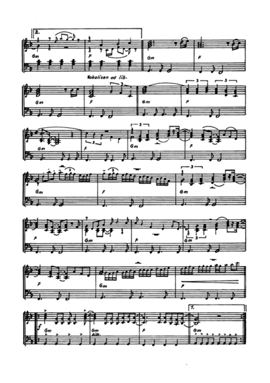 Am Fenster Am Fenster Voice scores gallery preview page 4