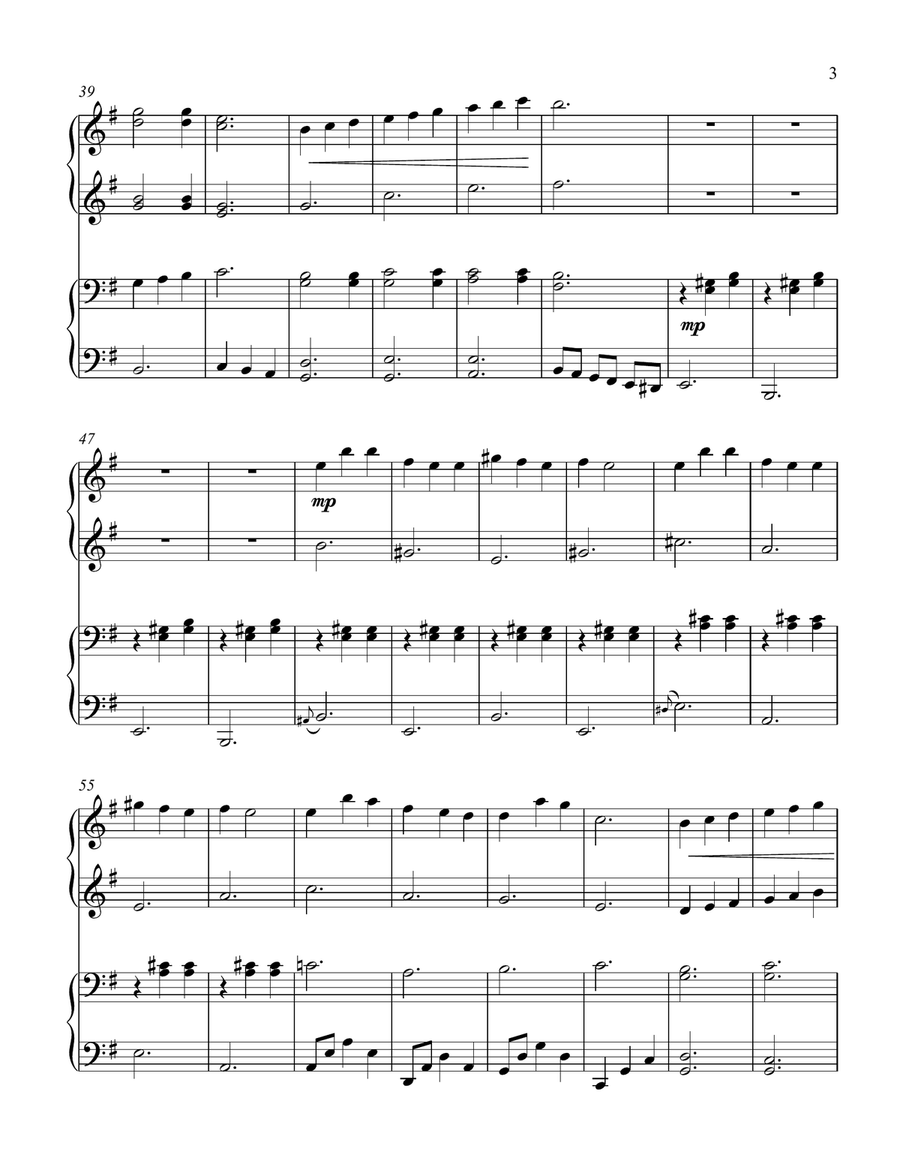 My Favorite Things 1 Piano, 4-Hands scores gallery preview page 4