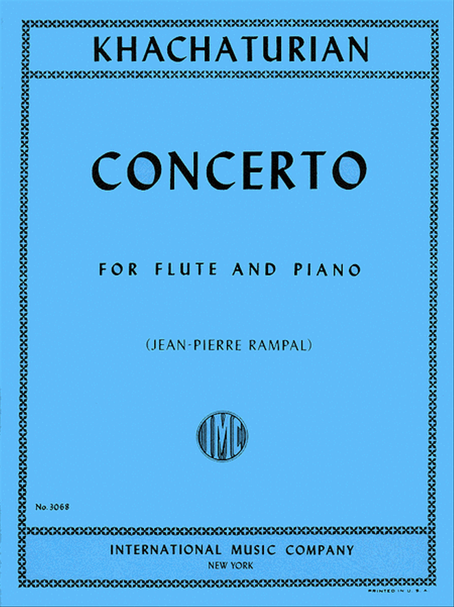 Concerto (originally for Violin) Flute Solo scores gallery preview page 1