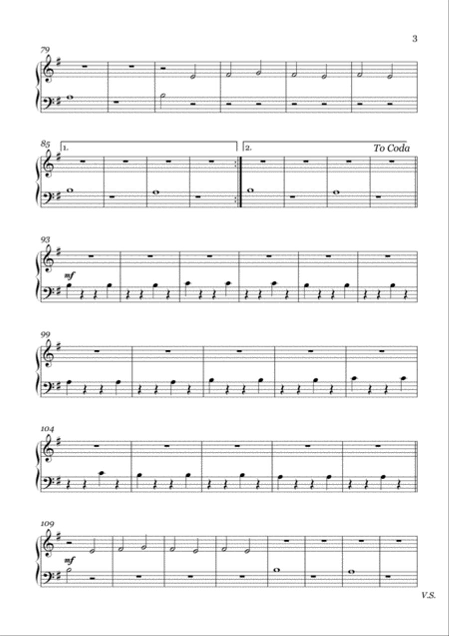 Cheap Thrills Easy Piano scores gallery preview page 3