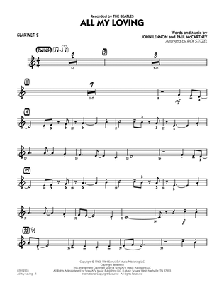 All My Loving - Bb Clarinet 2