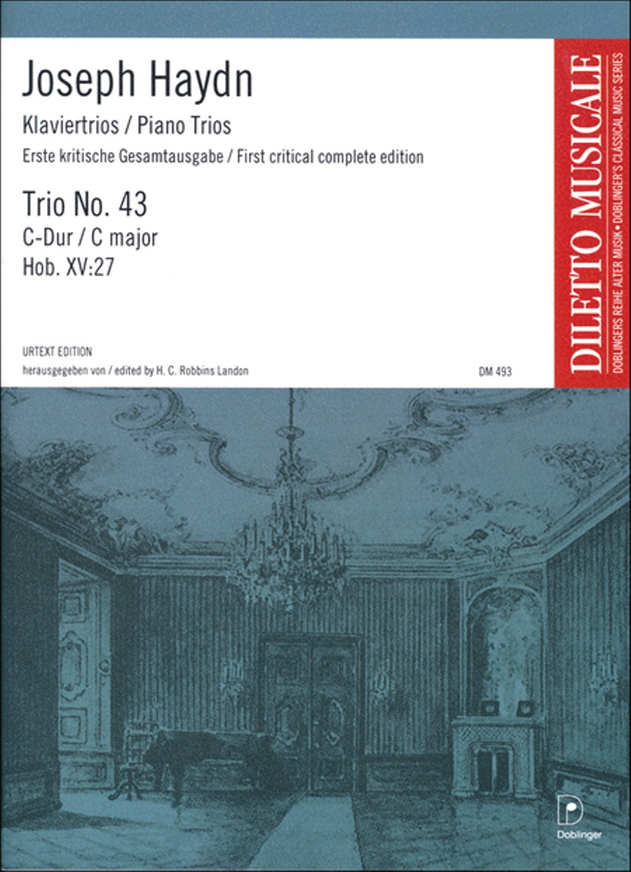 Klaviertrio Nr. 43 C-Dur Piano Trio scores gallery preview page 1
