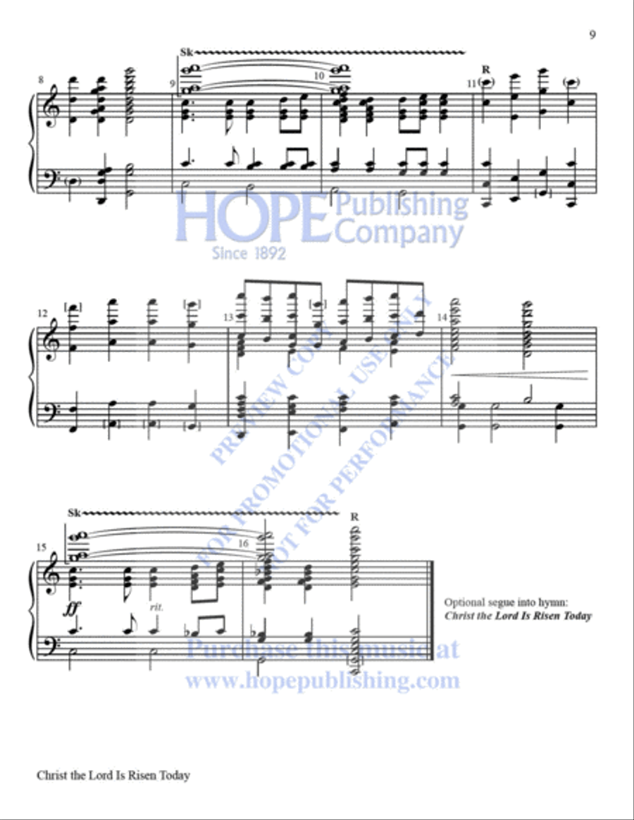 WORSHIP OPENERS: Handbell Introits, Vol 1 Handbell Choir scores gallery preview page 10