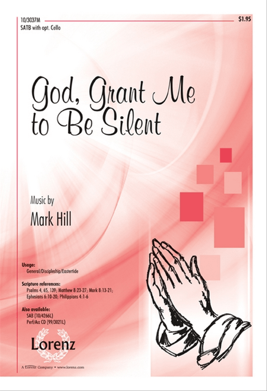 God, Grant Me to Be Silent 4-Part scores gallery preview page 1