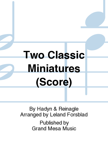 Two Classic Miniatures image number null