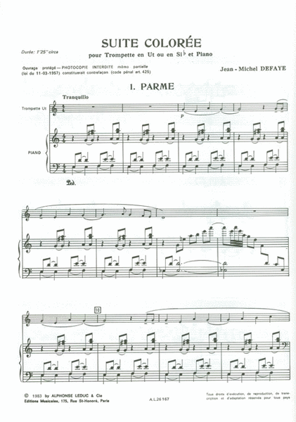 Parme (trumpet & Piano)