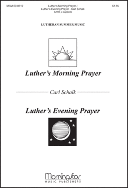 Luther's Morning Prayer & Luther's Evening Prayer image number null