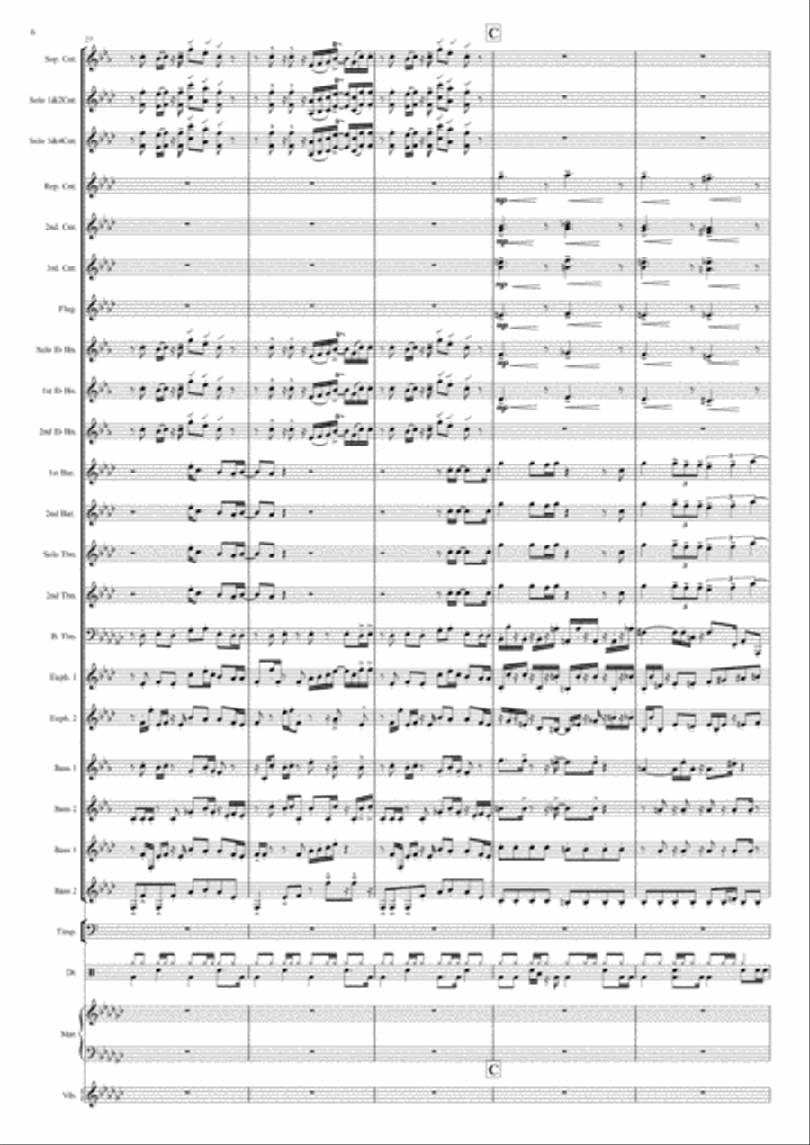 Superstition Brass Ensemble scores gallery preview page 6