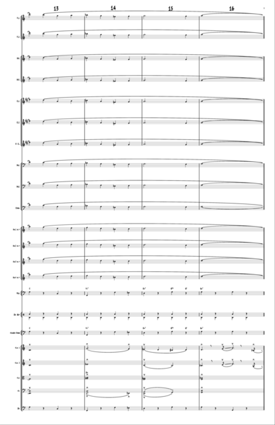 Mr. Lucky Full Orchestra scores gallery preview page 5