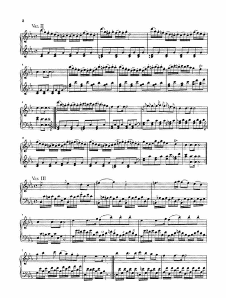 Variations for Piano Variations for Piano Piano Solo scores gallery preview page 3