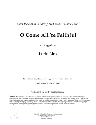 Book cover for O Come All Ye Faithful (from Sharing The Season IV)