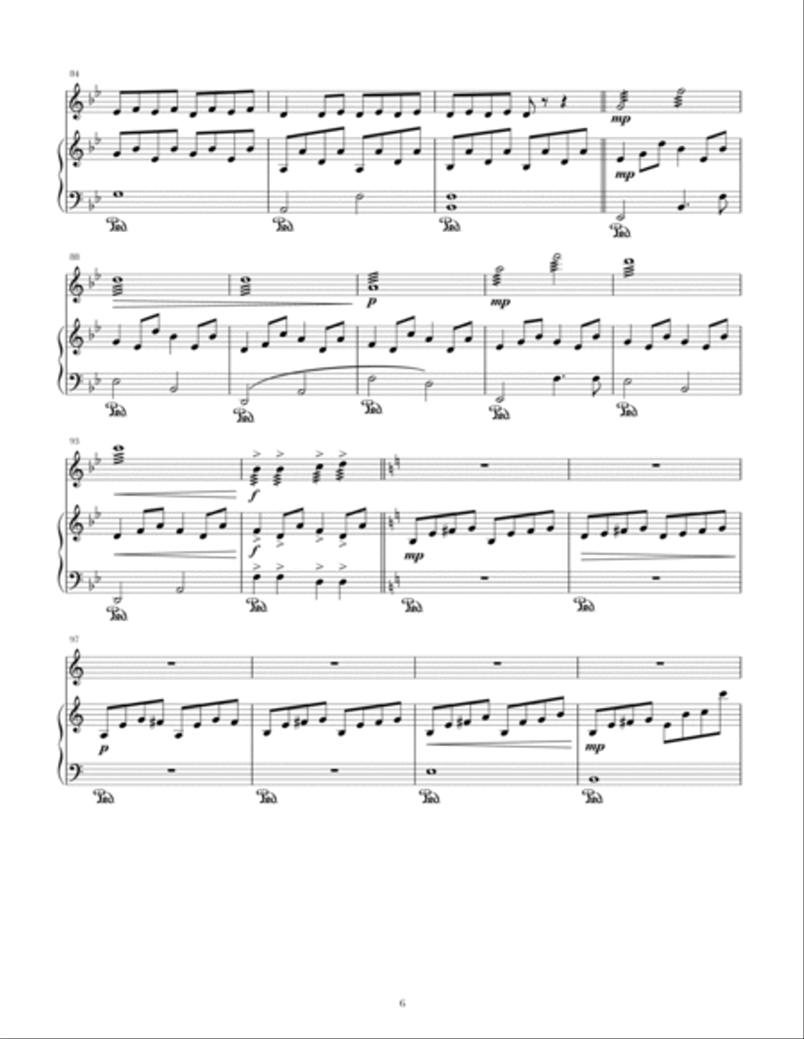 Open Waters Open Waters Chamber Music scores gallery preview page 6