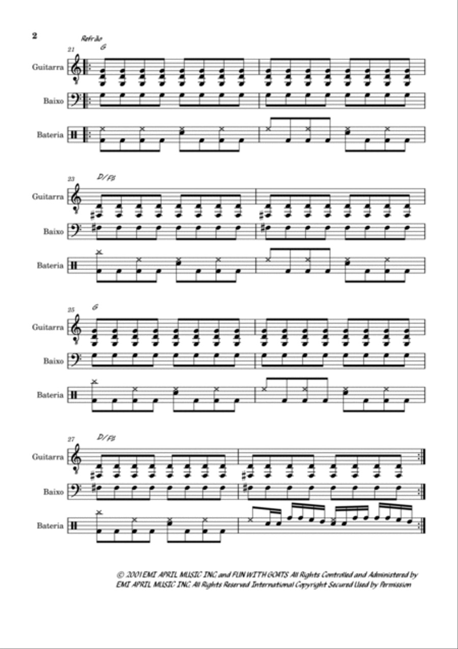 Stay Together For The Kids Guitar scores gallery preview page 2