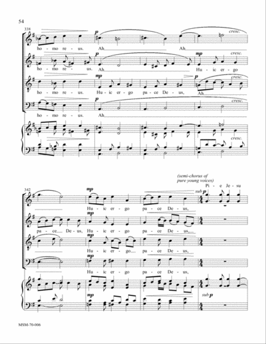 From Darkness to Light 4-Part scores gallery preview page 19