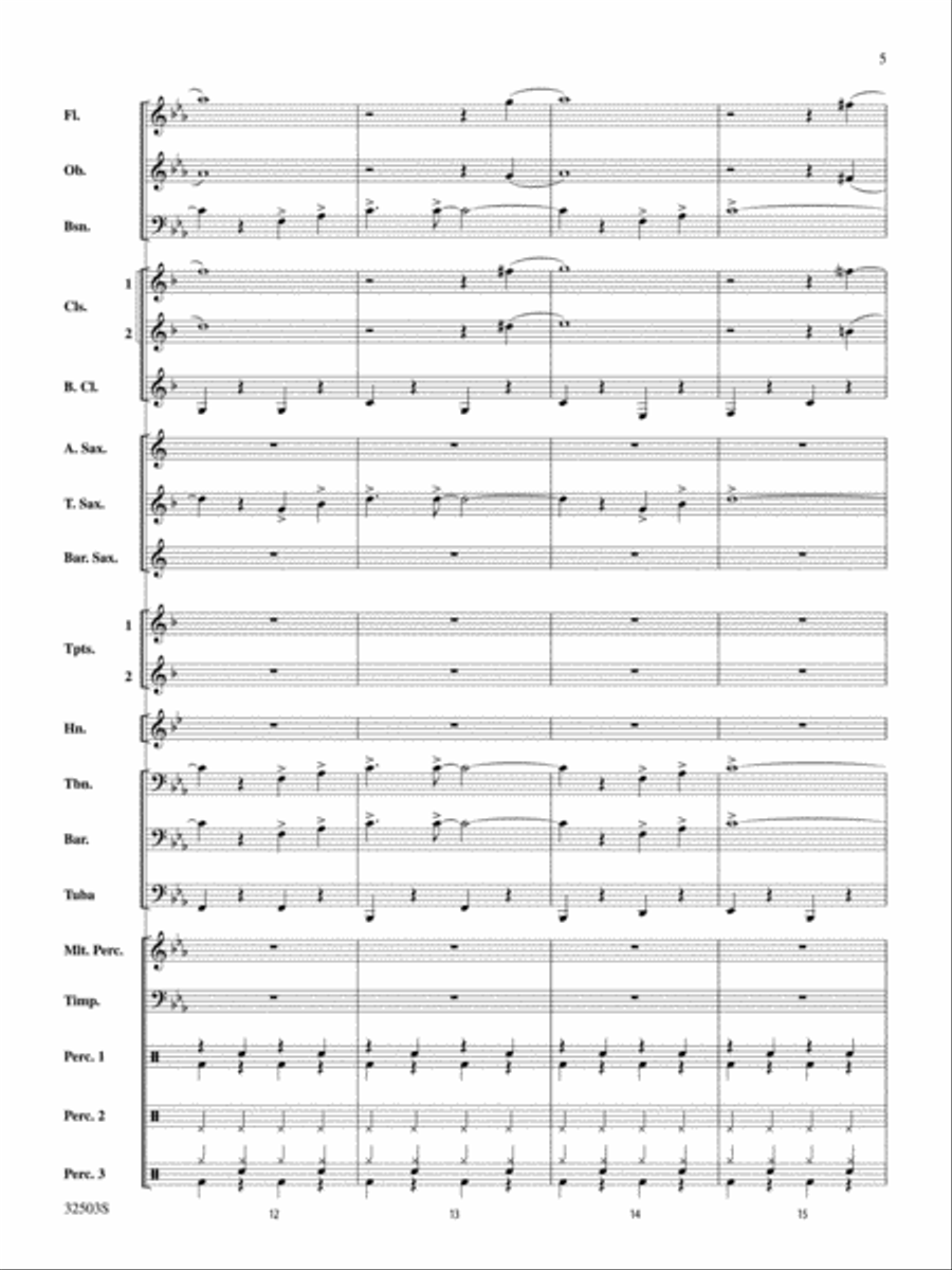 Mack the Knife Mack the Knife Concert Band scores gallery preview page 5