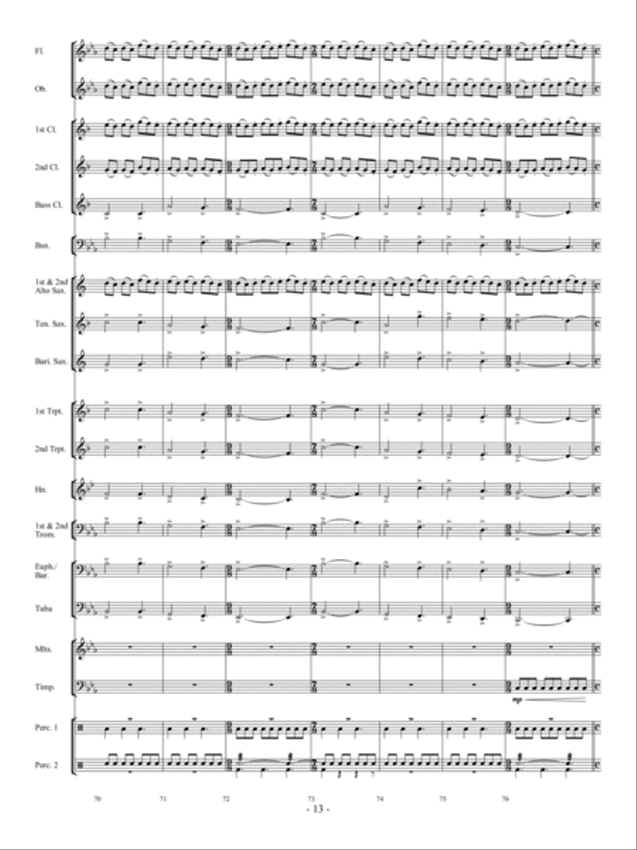 The Trumpeter of Krakow The Trumpeter of Krakow Concert Band scores gallery preview page 12
