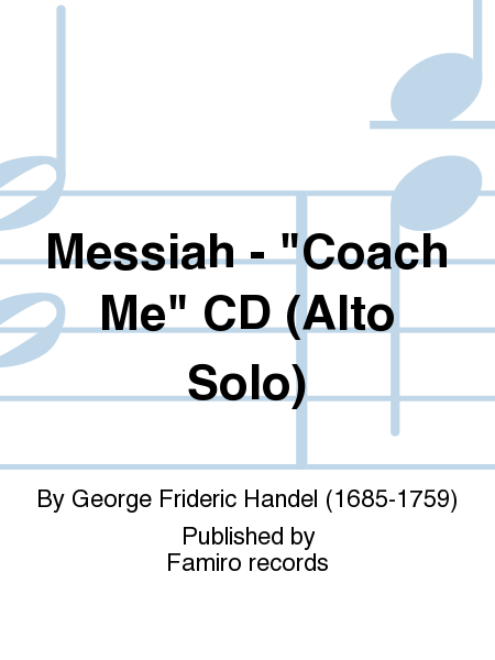 Messiah - "Coach Me" CD (Alto Solo)