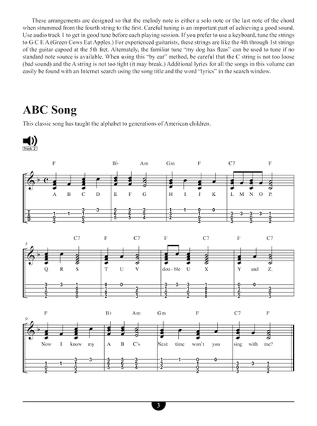 Children's Songs for Solo Ukulele image number null