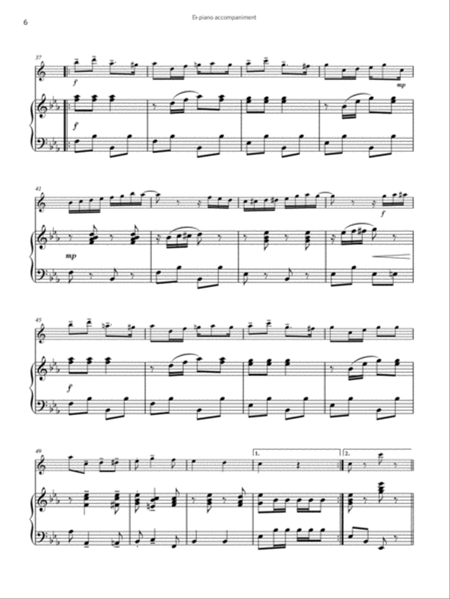 The Ragtime Dance (A Stop-Time Two Step) (Grade 5 C1 from the ABRSM Saxophone syllabus from 2022) Saxophone Solo scores gallery preview page 5