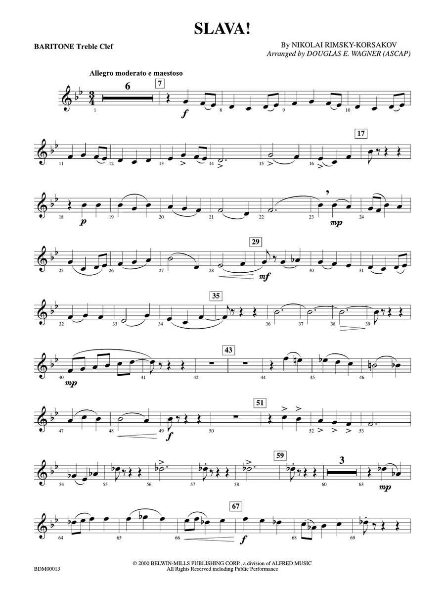 Slava: Baritone T.C.